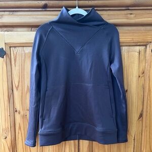 Indygena Pullover Women's Purple Mock Neck Sweater‎ Size Small
